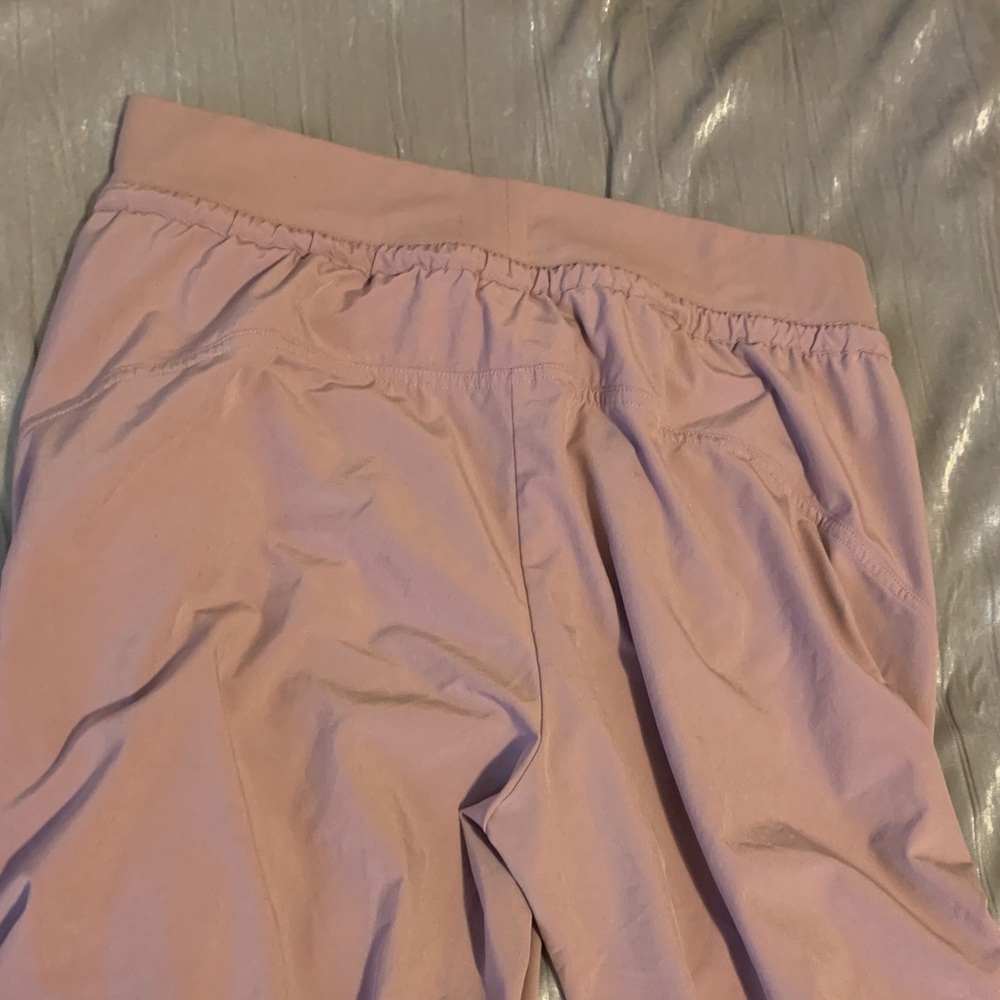 Athleta Mauve Tie Front Jogger - Picture 6 of 8